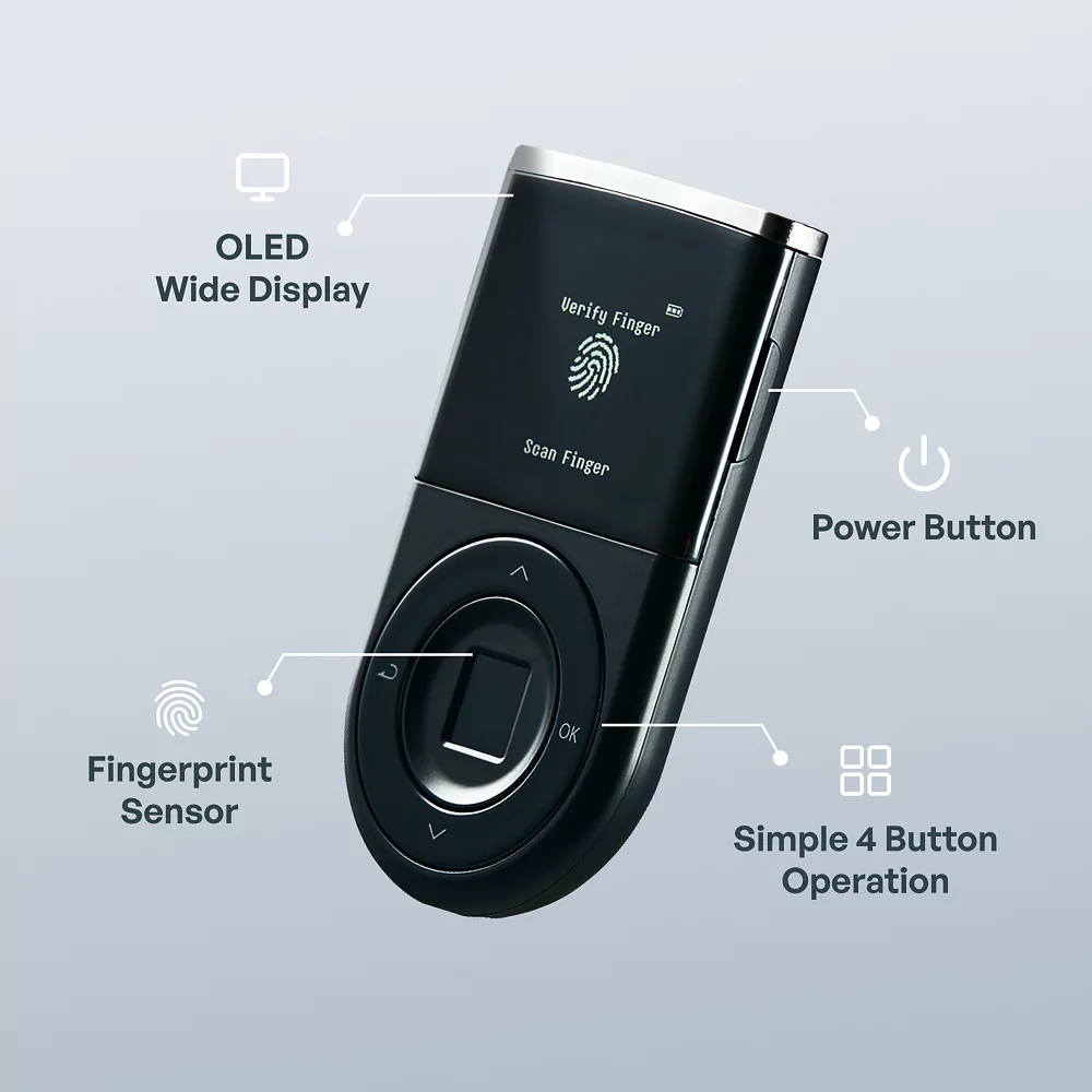 D'CENT Biometric Wallet